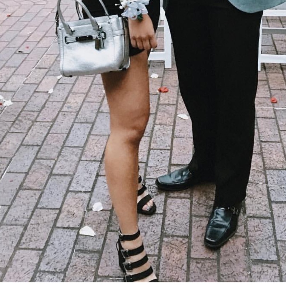 Straps high heels topshop